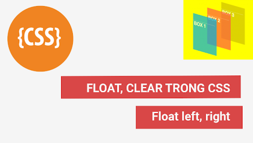 The float and clear properties in CSS
